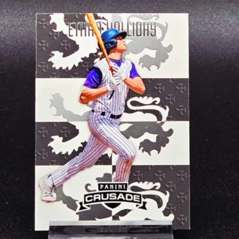 Ethan Holliday Crusade Red Ice National Team Foil Colorado Rockies Top Prospect